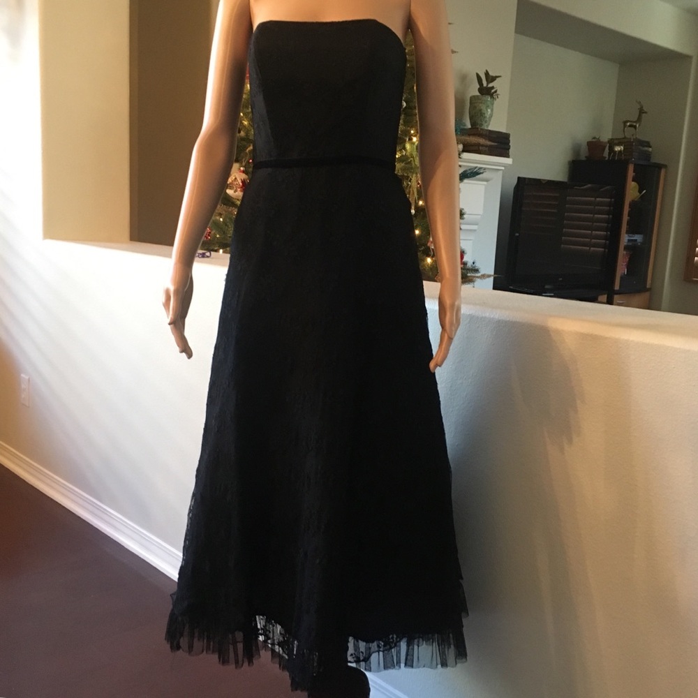 Vintage Black  White House Black Market Dress 2